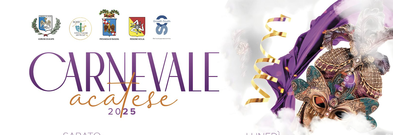 Carnevale Acatese 2025: quattro giorni di festa tra sfilate, musica ed eventi imperdibili